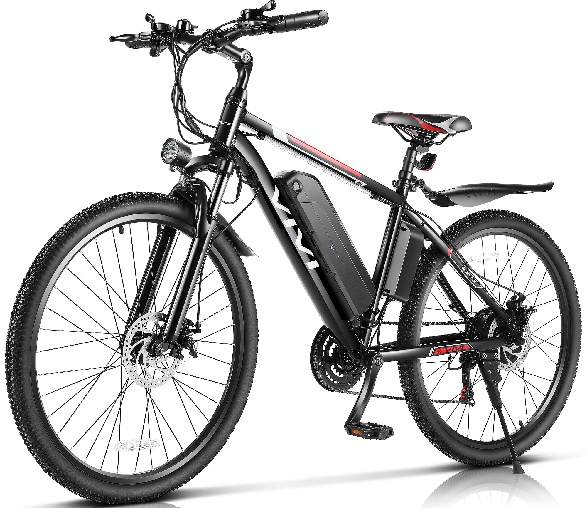Vivi Electric Bike Electric Mountain Bike 26" Electric Bicycles for Adults, 500W Motor Ebike