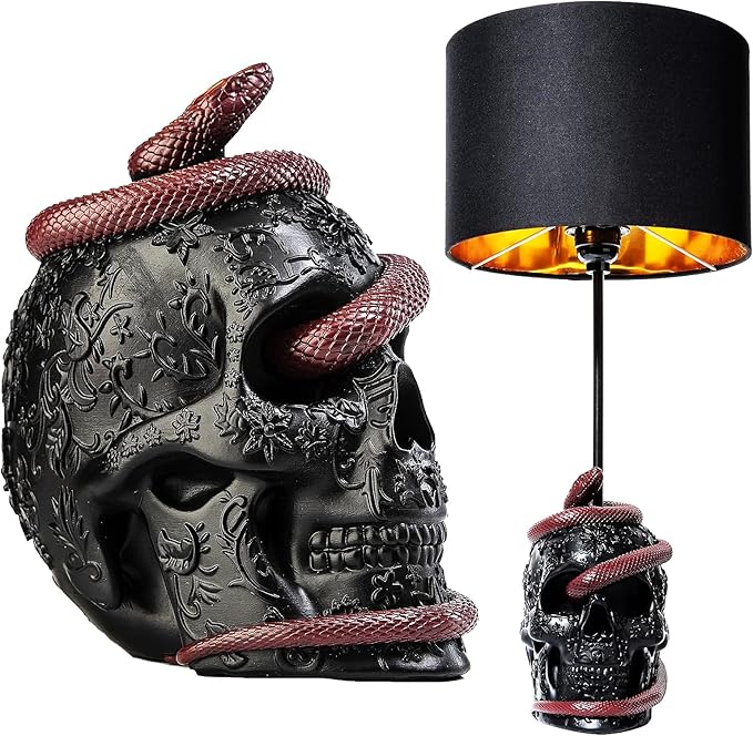 GUTE Skull Snake Lamp, 24