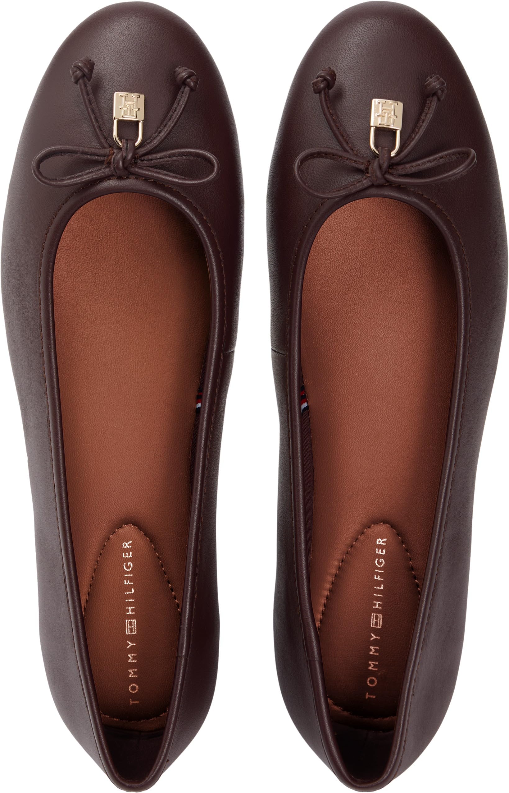 Tommy Hilfiger Kobiety Hilfiger Smooth Lthr Ballet Fw0fw09006Baleriny