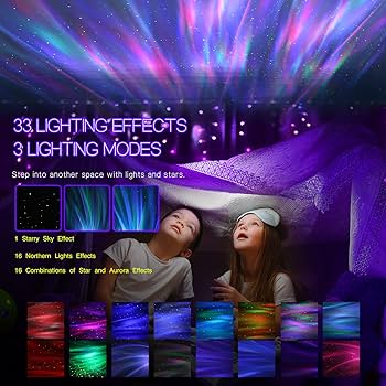 Northern Galaxy Light Aurora Projector with 33 Light Effects