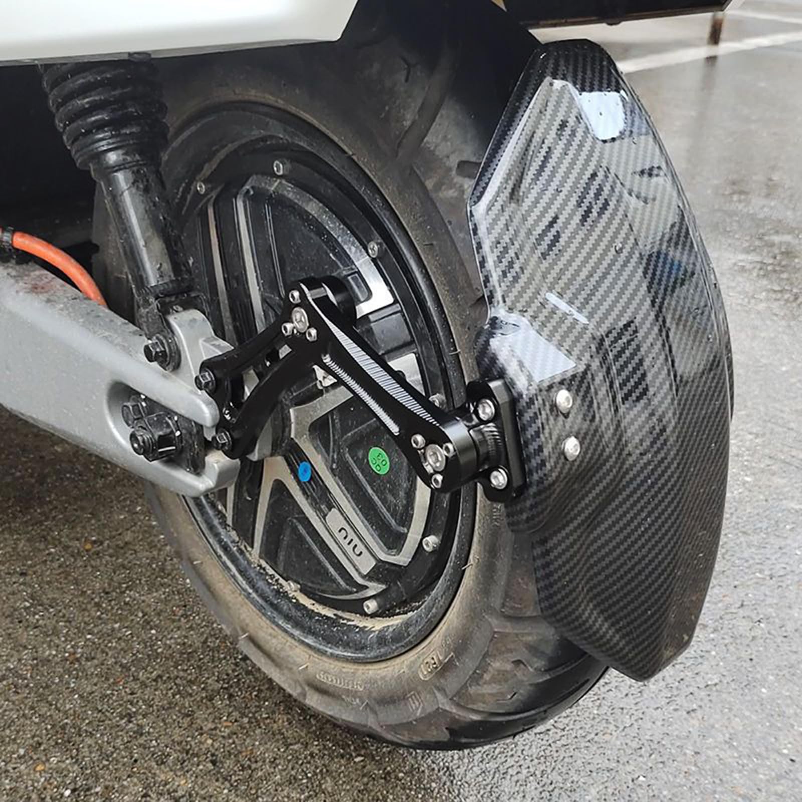 Garde-boue arrière de moto en aluminium pour roue arrière de vélo électrique accessoire