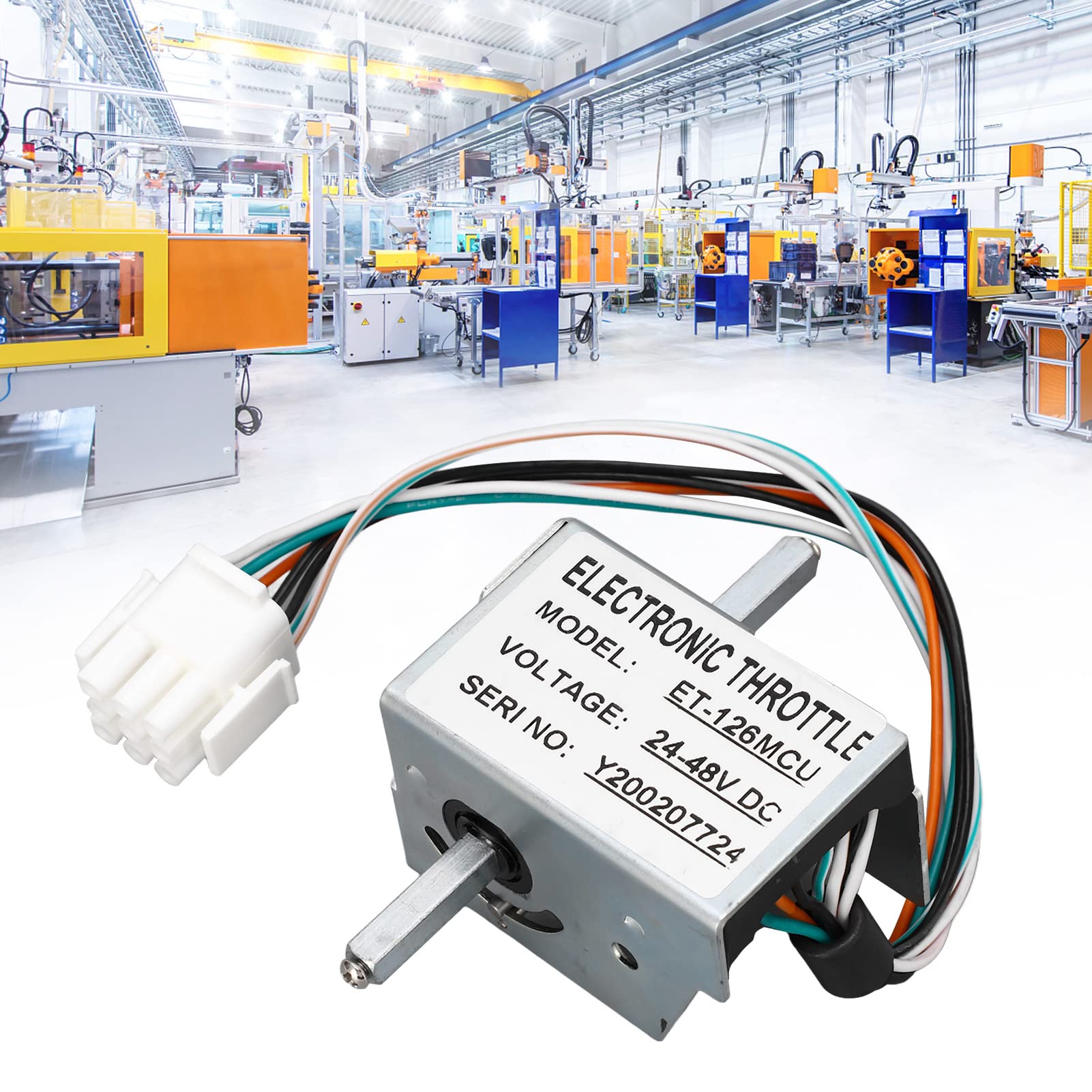ET 126 MCU 24-48V Acceleratore Elettronico, Corpo Farfallato Elettronico Modulo Elettronico ET126 24 a 48 V Compatibile con Il Transpallet Curtis Forklift Stacker