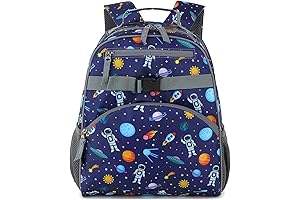 Astronaut Simple Modern Backpack Toddler for Boys & Girls