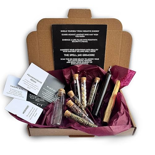 Sacred Nest Witchcraft Protection Spell Jar Kit | Complete DIY