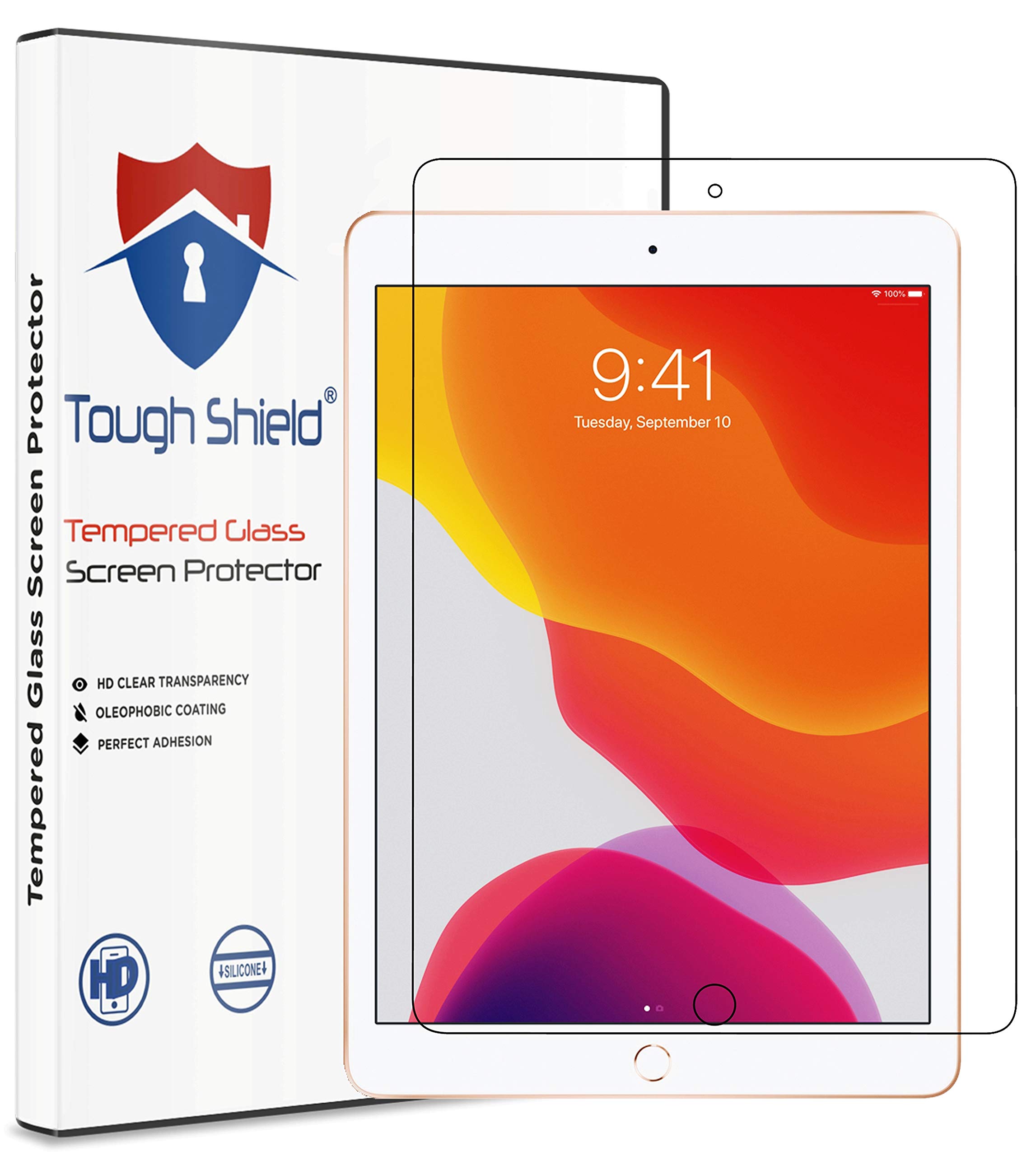 TOUGH SHIELD® 0.3 mm 9H Flexible Gorilla Guard Tempered Glass Screen Protector Shield for Apple iPad 8 (8th Generation) 10.2 Inch Screen Size (2020 Released) (Pack 1) (B08PKKB97T) Amazon Price History, Amazon Price Tracker