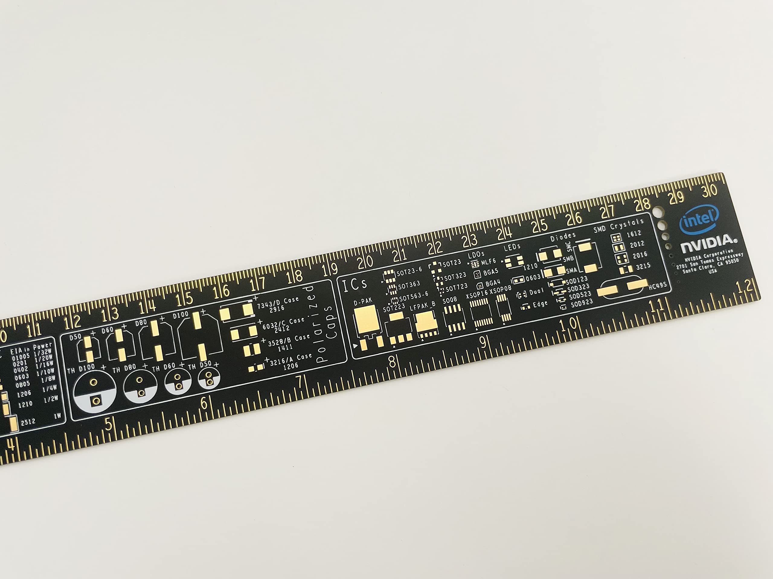 Amazon | 【アペックスライフ】Nvidia PCB Ruler 30cm 基板定規 (typeB 