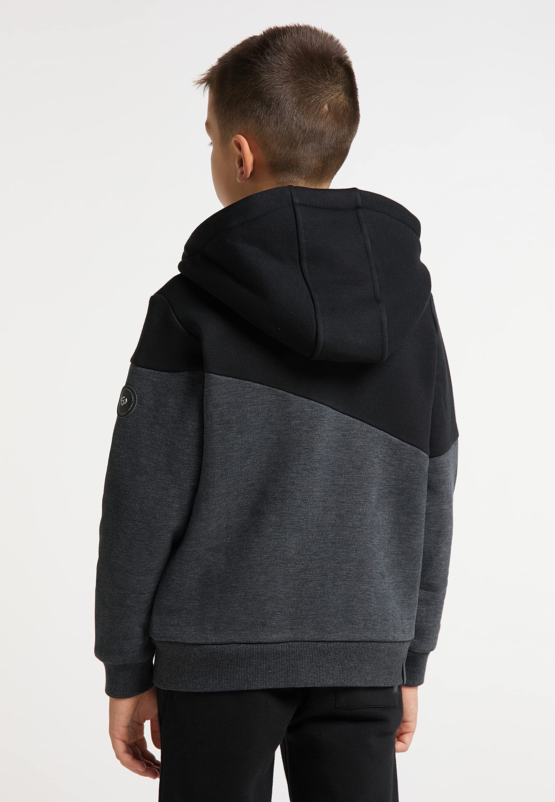 Ragwear Jowell Sweat Jungen Sweatjacke Sweatshirt Jacke mit Kapuze Cardigan Sweater Streetwear Übergangsjacke mit Blockstreifen