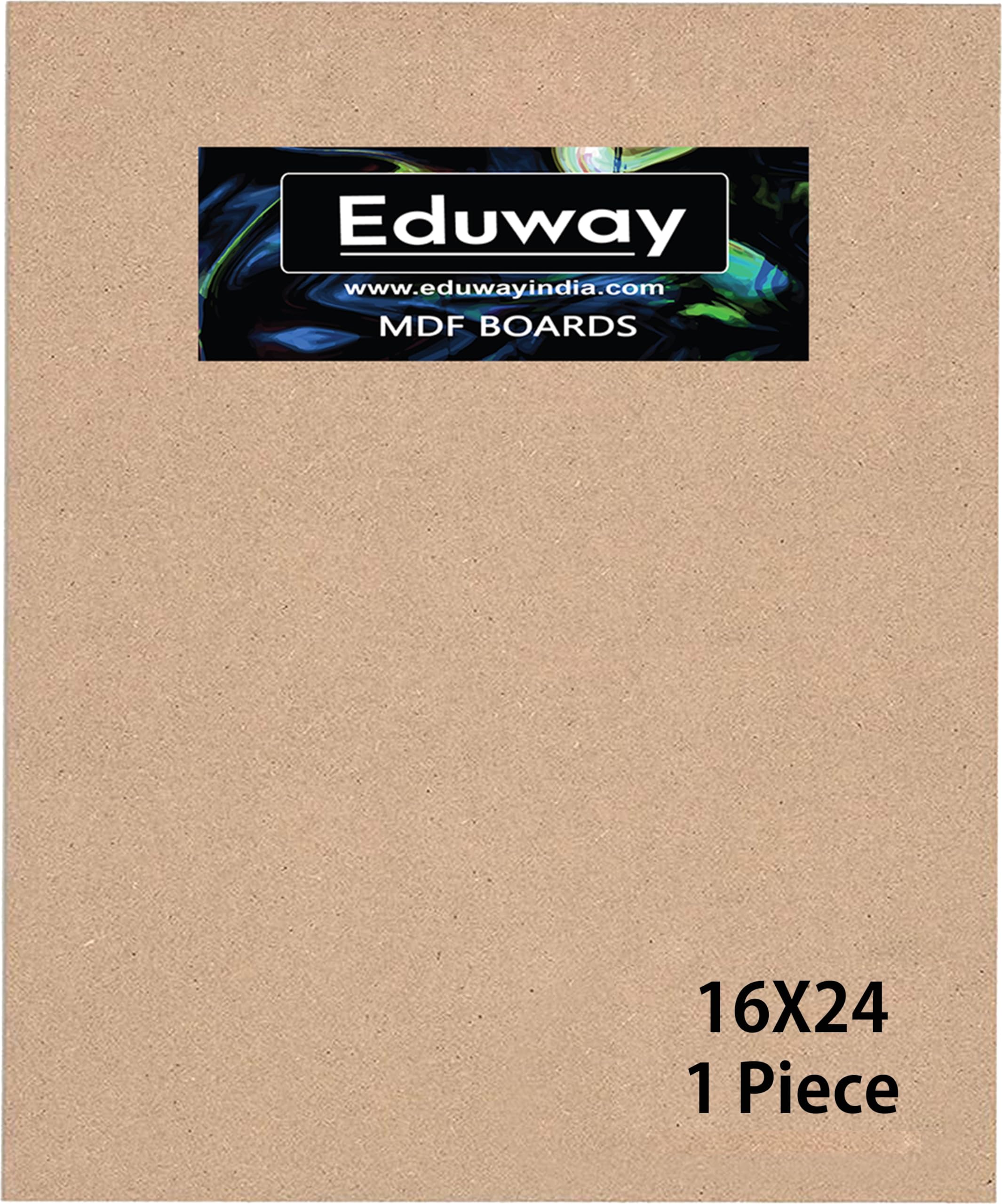 M A Decor Premium Oak Wood Veneer Sheets - Perfect for DIY Furniture Projects, 16"x24" MDF Board Sheet for Art & Craft Pack of 1