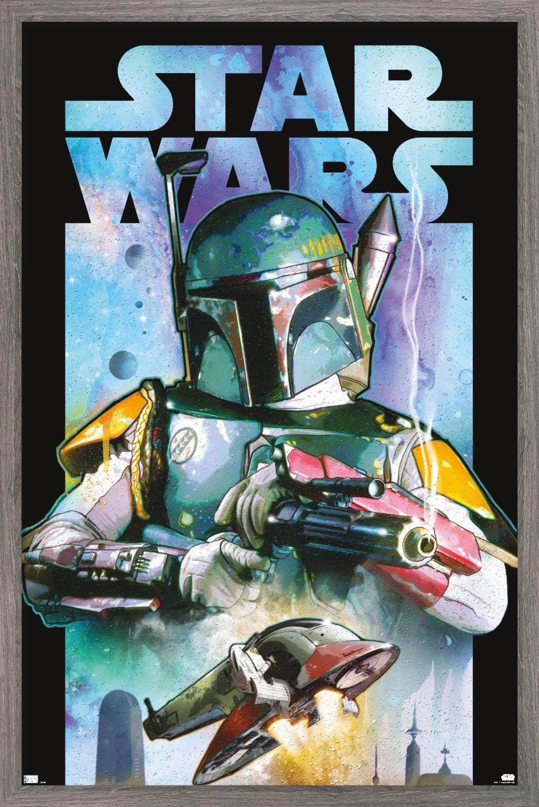 Amazon.co.jp: Trends International スター・ウォーズ:佐賀ボバ
