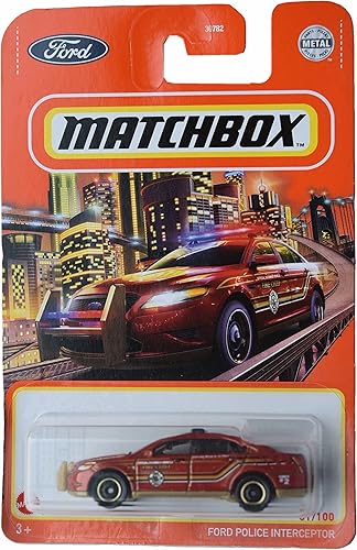 Matchbox Interceptor de policía Ford