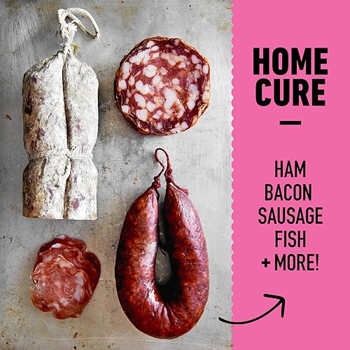 Miniatura 3 de Wishful Sal de curado 1 bolsa de 25 libras Sal de curado rosa Praga en polvo 1 625 de nitrito de sodio Insta Cure para juegos tocino salchicha jamón