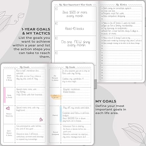 Miniatura 6 de GoGirl - Planificador y organizador para mujeres planificador semanal de bolsillo, diario de objetivos y agenda para la gestión del tiempo y la