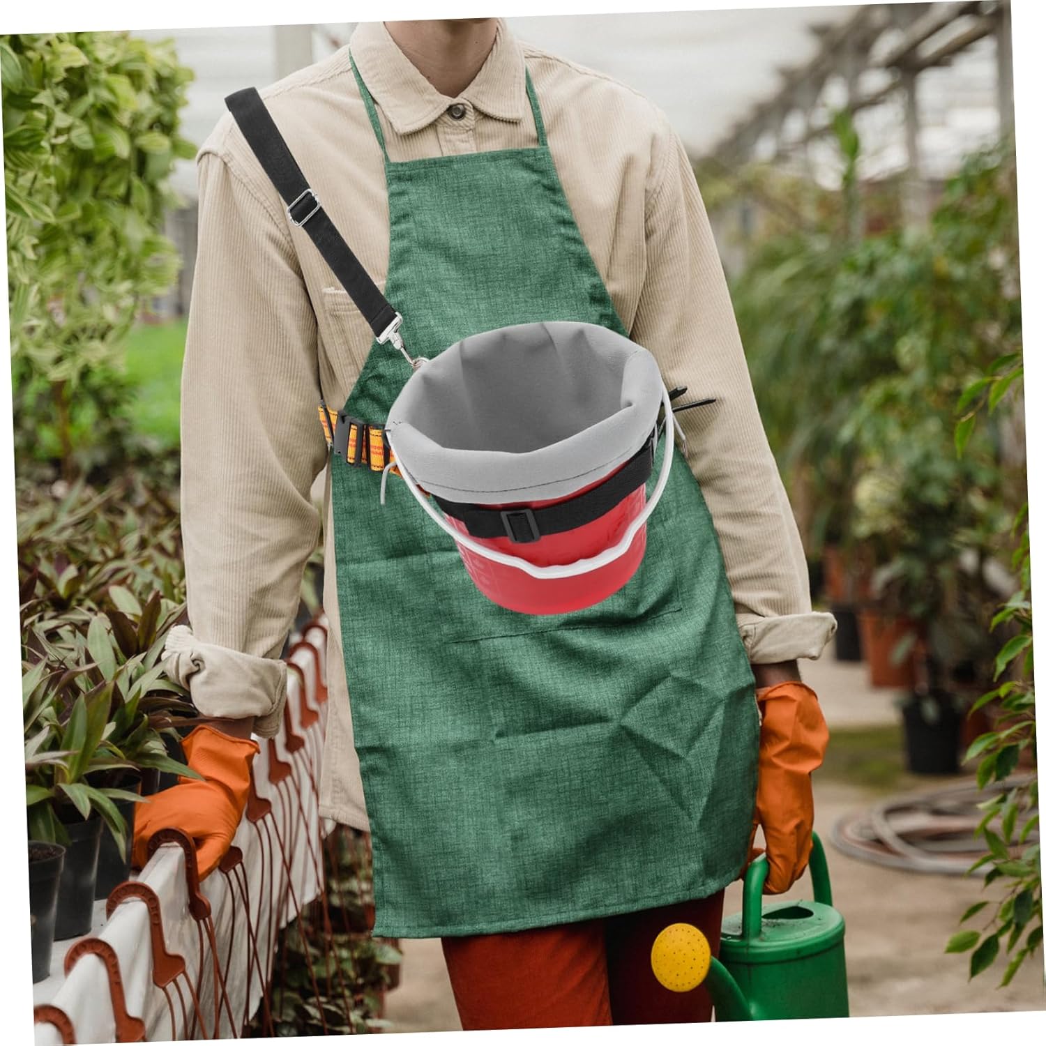 Adjustable Strap Fruit Harvesting Basket for Efficient Collection of Cherries Blueberries and Tomatoes Portable Crossbody Design for Hands Picking and