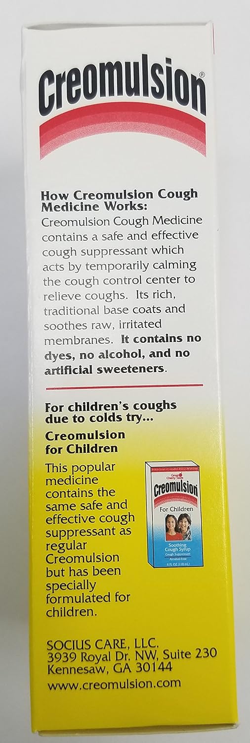 Creomulsion Adult Cough Medicine