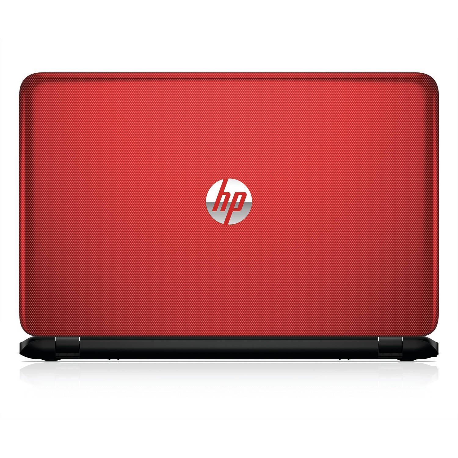 HP 15.6 Laptop PC Roja con Intel Quad Core 2.16 GHz CPU, 4 GB de