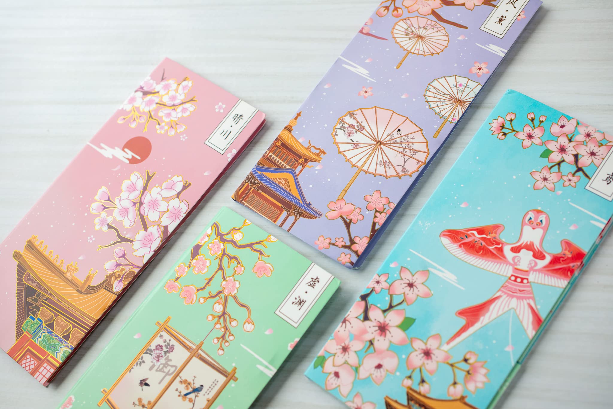 レア　レトロ　メモ帳　ノート　付箋　4冊セット ノート オシャレなメモ帳 日記帳 メモ帳 手帳 雰囲気 レトロ