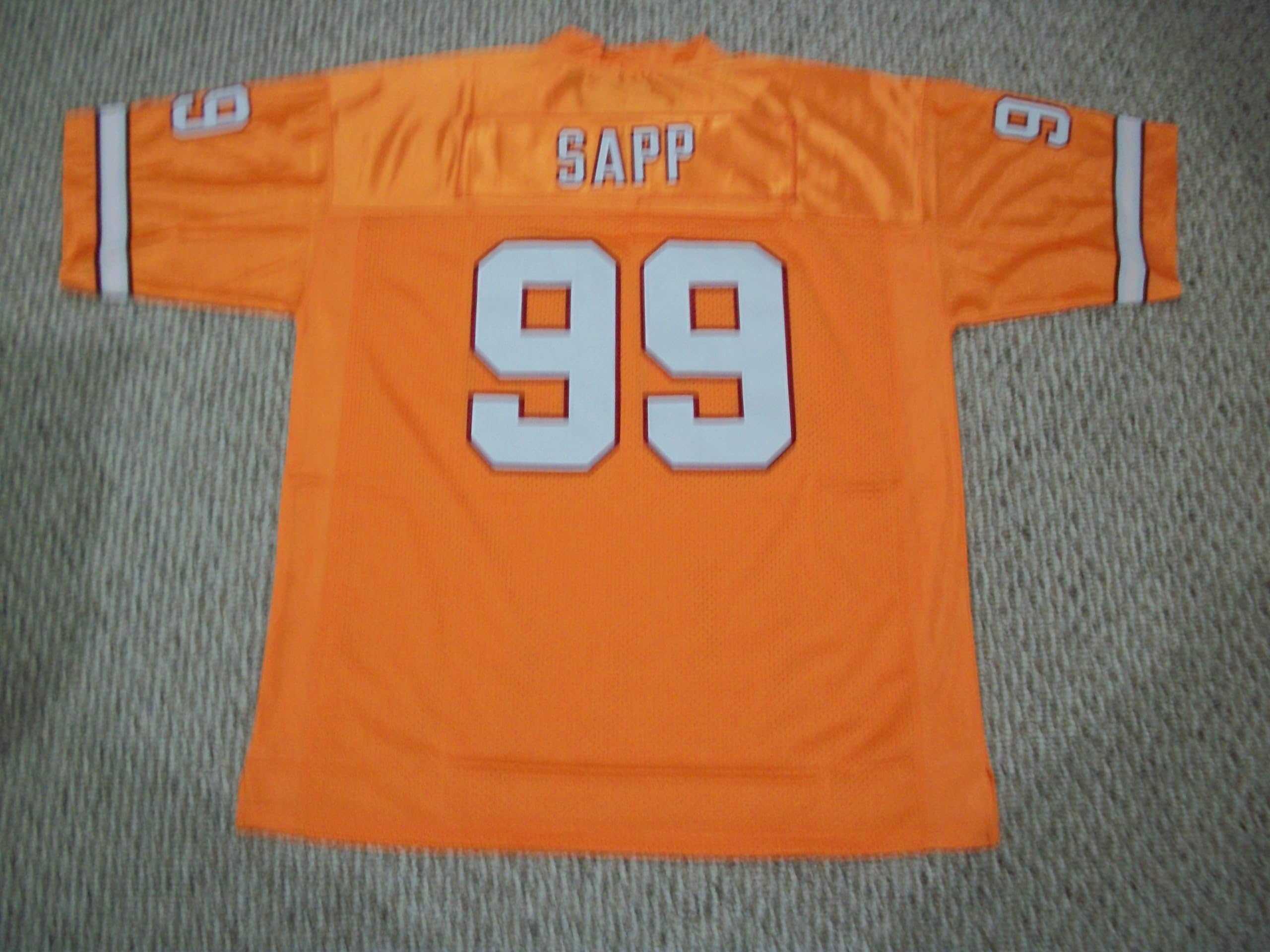 Yellow Throwback Jersey Tampa Bay Buccaneers Warren Sapp Jersey