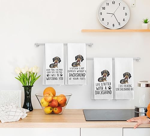 Vista 164 de Shih Tzu - Juego de 2 toallas de cocina para perro, juego de 2 paños de cocina y paños de cocina para perros Shih Tzu, decoración de perro Shih Tzu