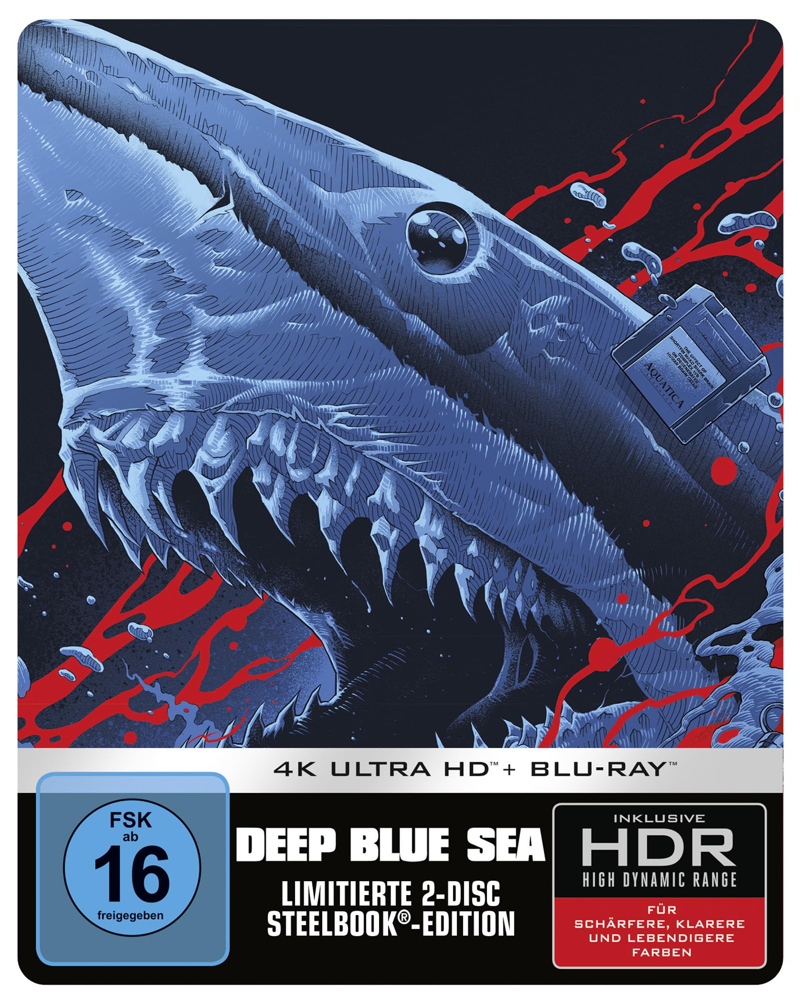 Deep Blue Sea - Steelbook (4K Ultra HD+Blu-ray)