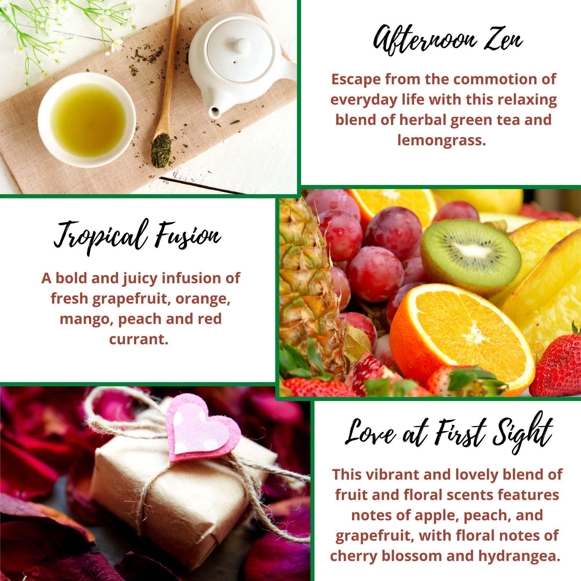 Kermode Spring Summer Scent Wax Melts - Soy Wax Cubes Variety Pack For Warmers, 36 Pieces