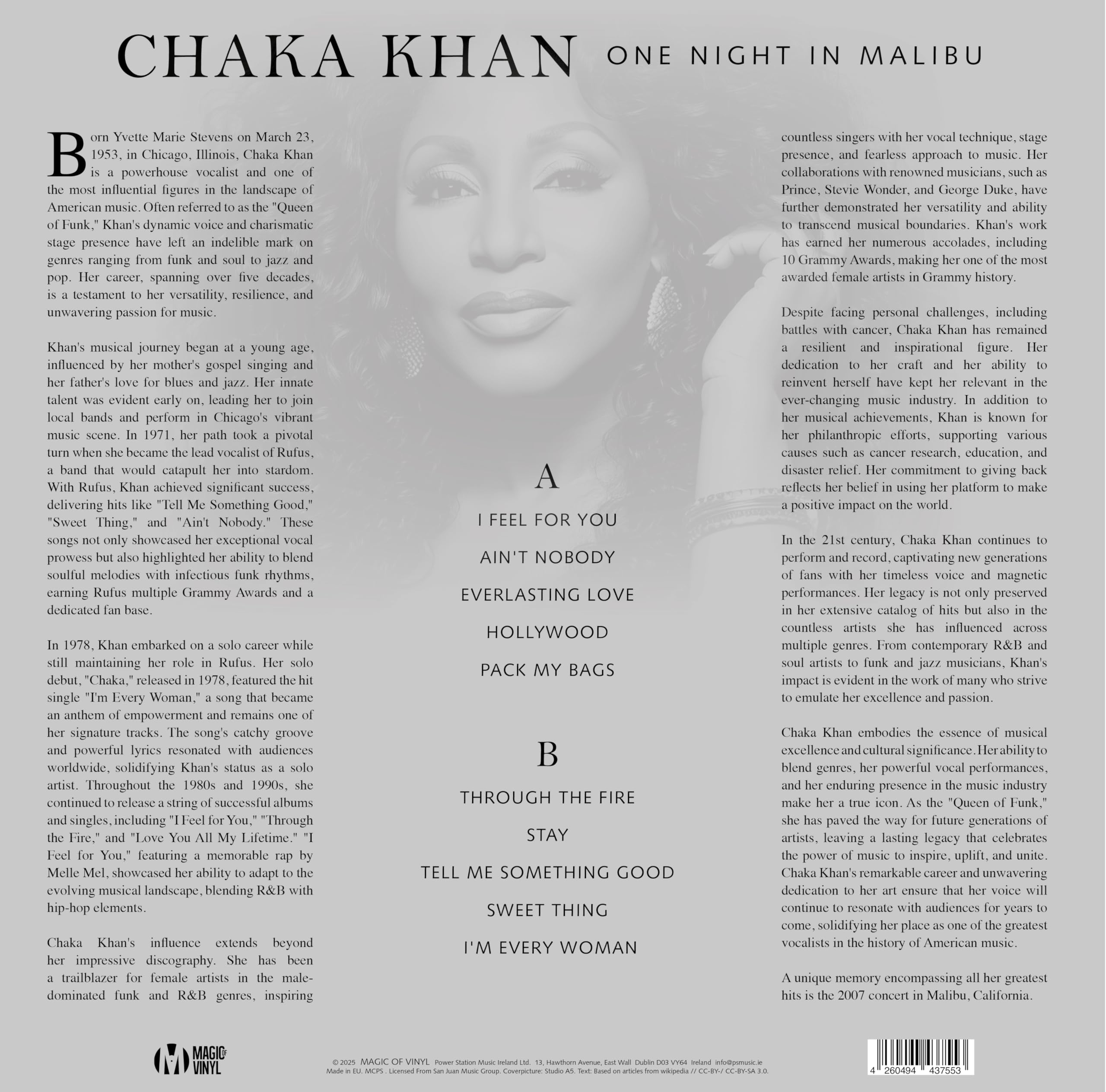 Chaka Khan - One Night In Malibu - Limitiert - 180gr. Marbled