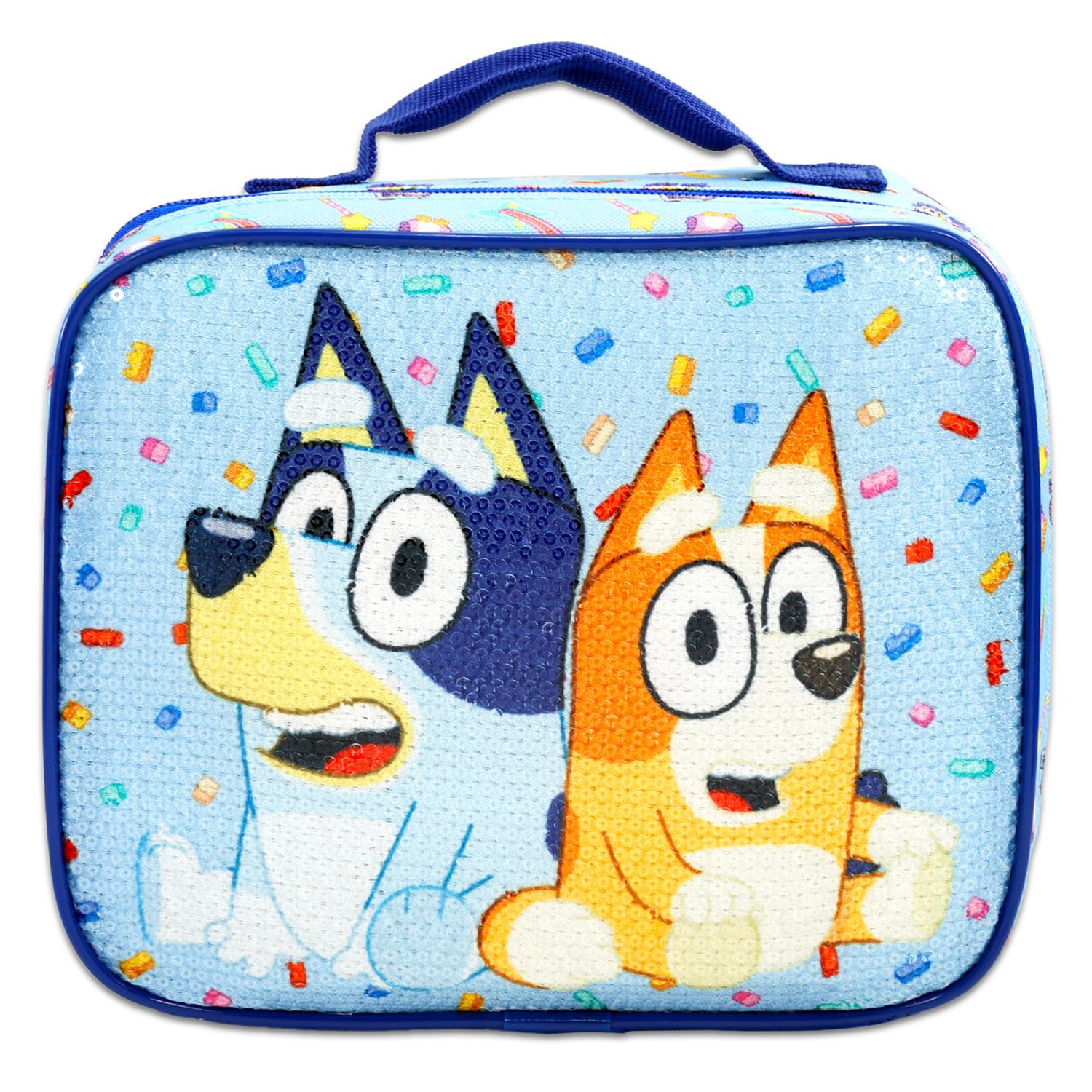 b.box Bluey ブルーイ　ランチバッグ 保冷バッグ Amazon | Bluey 子供用ランチバッグ - 断熱ランチボックス、ステッカー