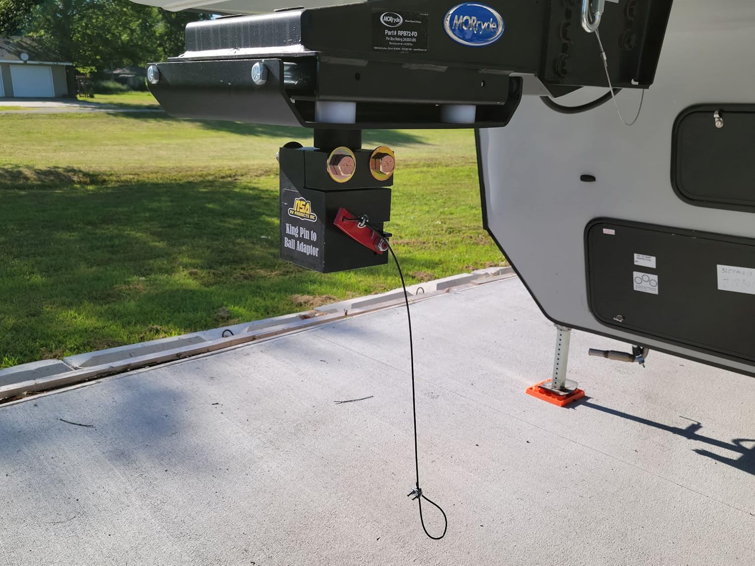 NSA RV Products RH-5000 Zeus 5th Wheel Hitch - 22.5K lb. Towing Capacity