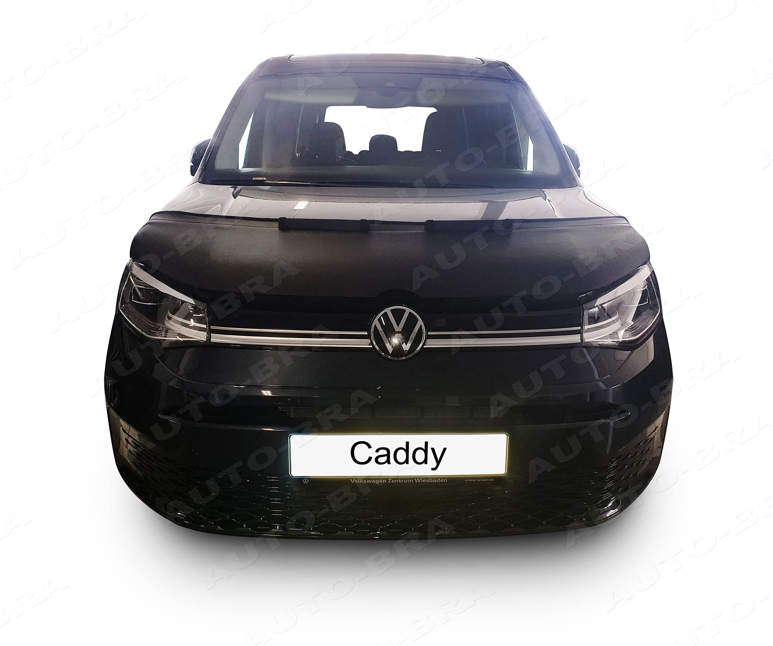 AB3-00630 AUTO-BRA kompatibel mit VW Volkswagen Caddy Bj. ab 2020 Haubenbra Steinschlagschutz Tuning Bonnet Bra