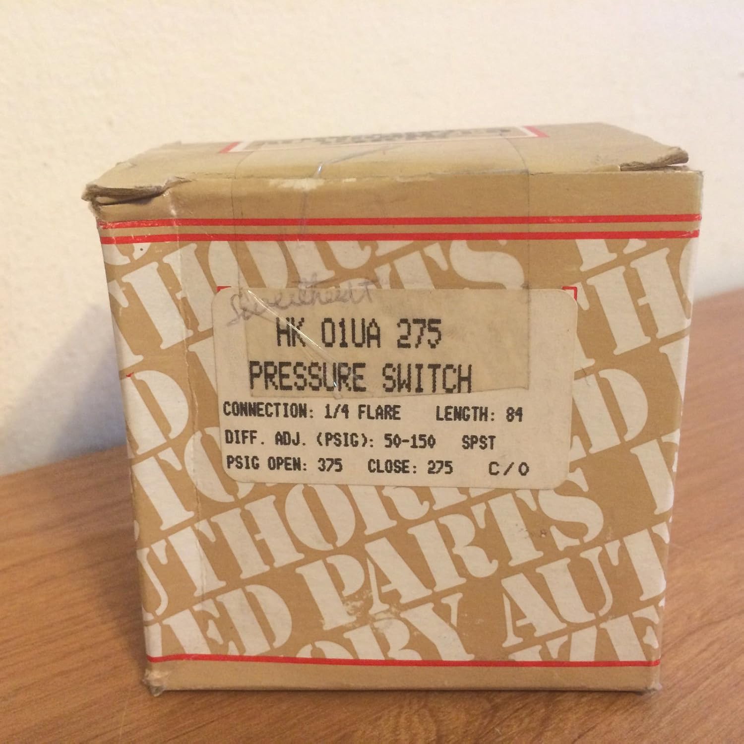 Carrier Model Number HK01UA275