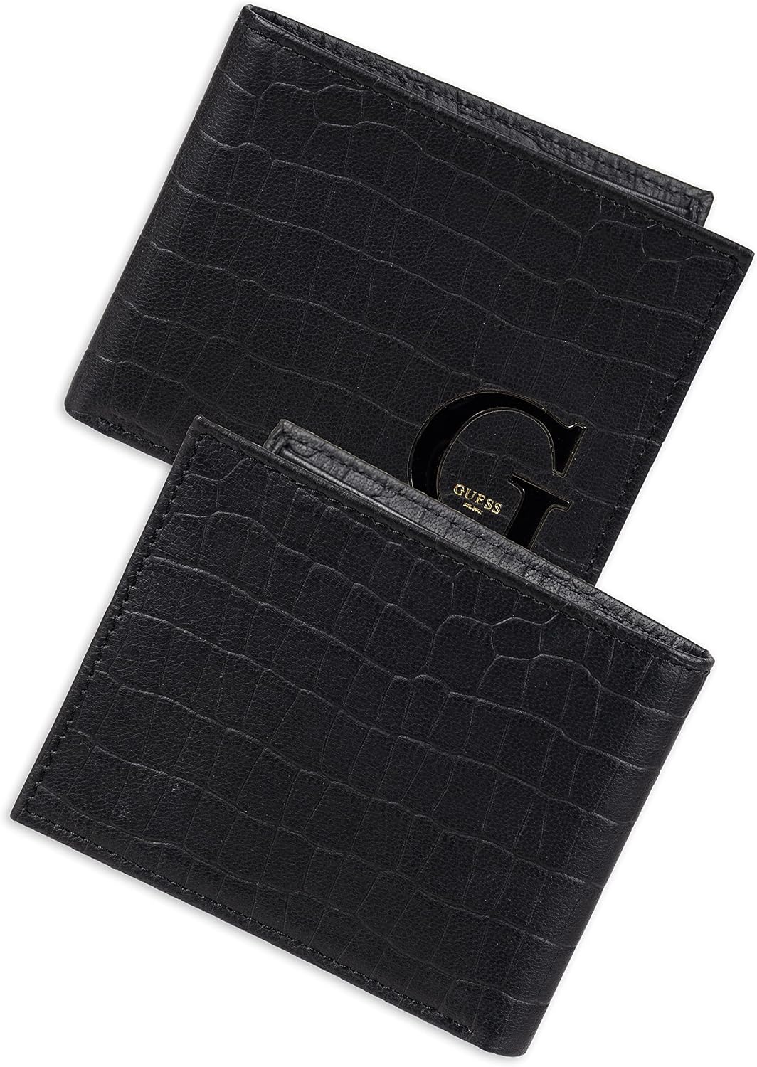 GUESS Men's Leather Slim Bifold Wallet