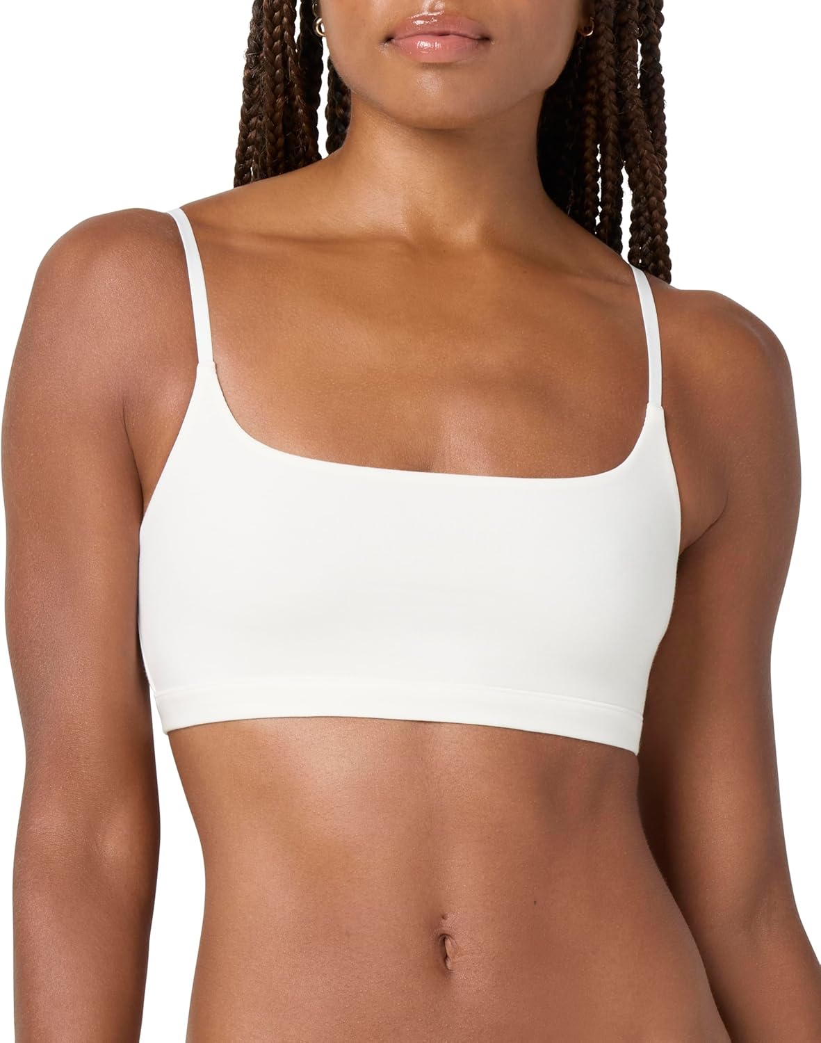 Florence by Mills Women's Softie Cotton Scoop Bralette