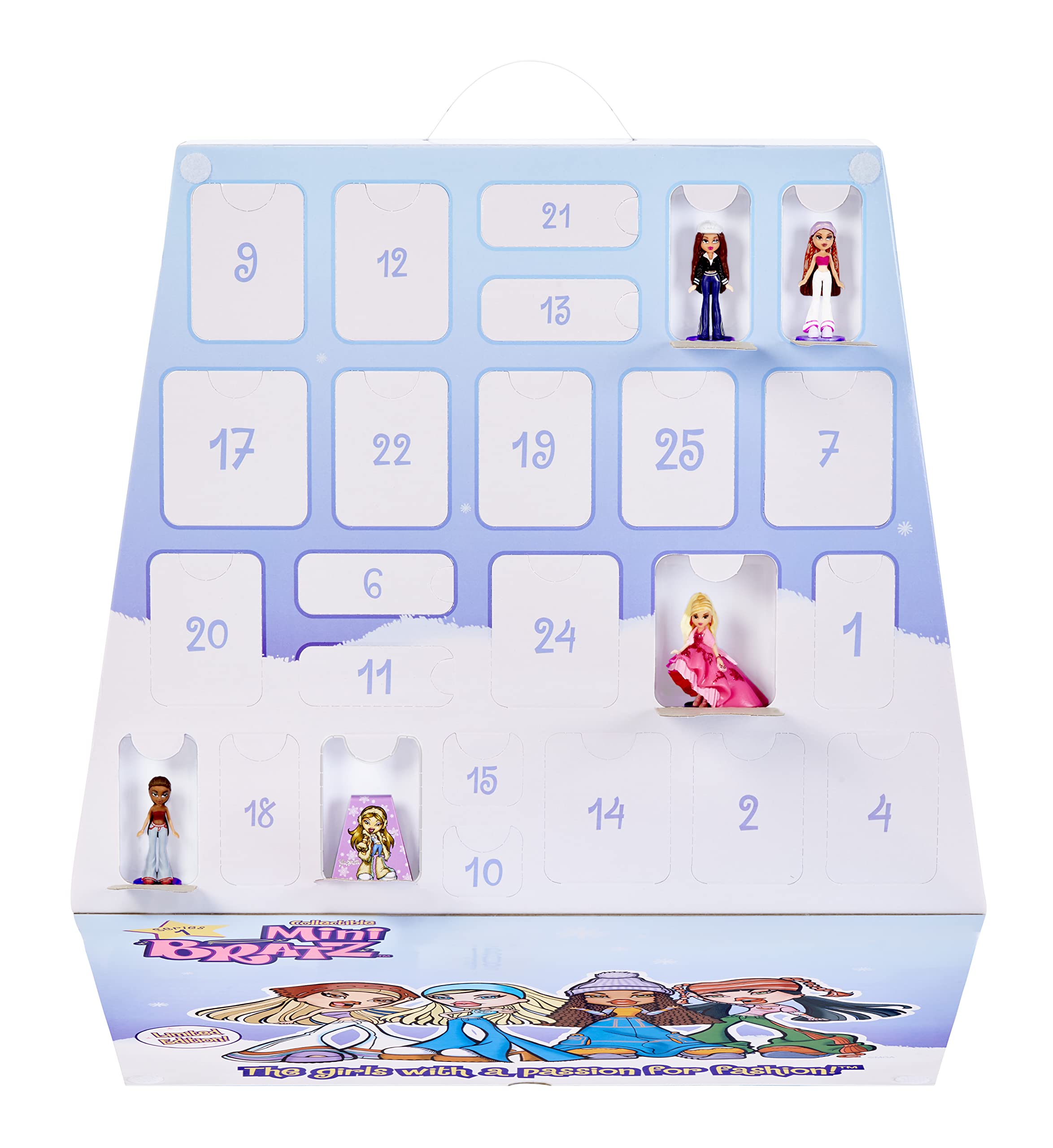Amazon.com: Bratz Minis Advent Calendar - 25 Surprises, MGA's Miniverse,  Y2K Nostalgia, Collectors Ages 6 7 8 9 10+ : Toys & Games