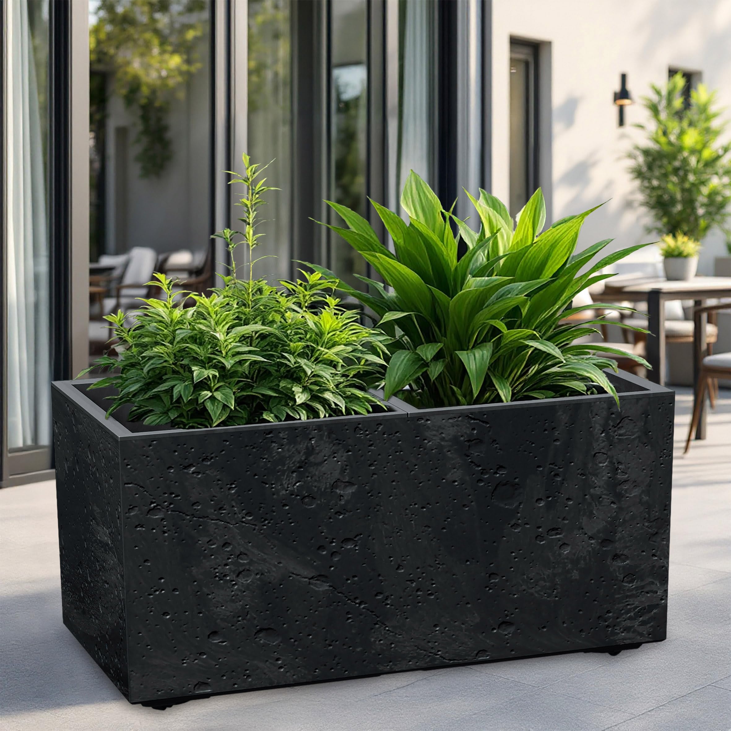 Bac à Fleurs Rectangulaire, Bac à Fleurs En Béton Pour Collectivités Et