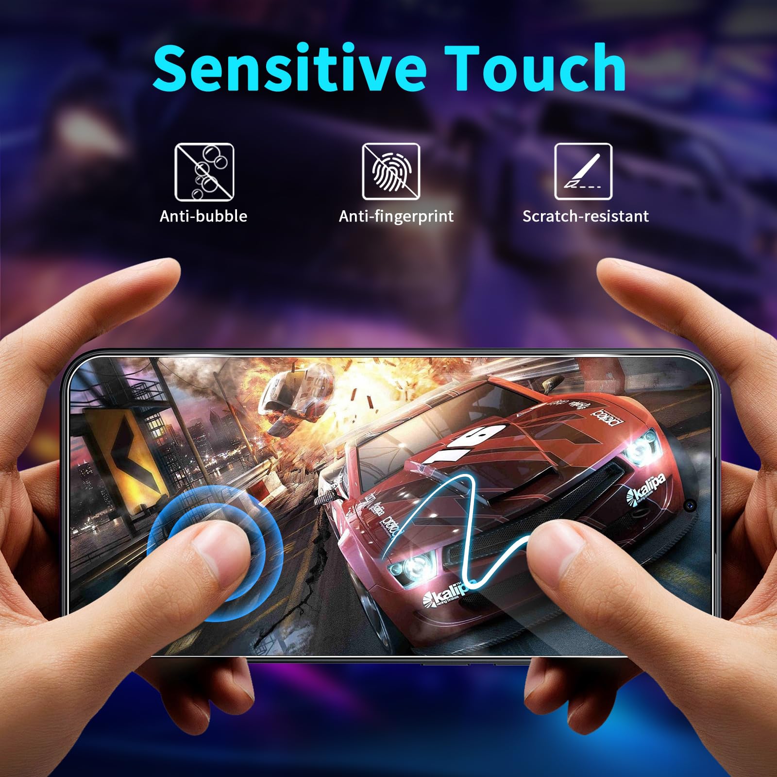 Lutree Verre Trempé pour Xiaomi Redmi Note 15 Pro 5G, 3+3 Pièces Protection écran + Caméra Arrière Protecteur Film, 9H Dureté HD Anti-Rayures Sans Bulles Vitre Trempé Protecteurs d'écran