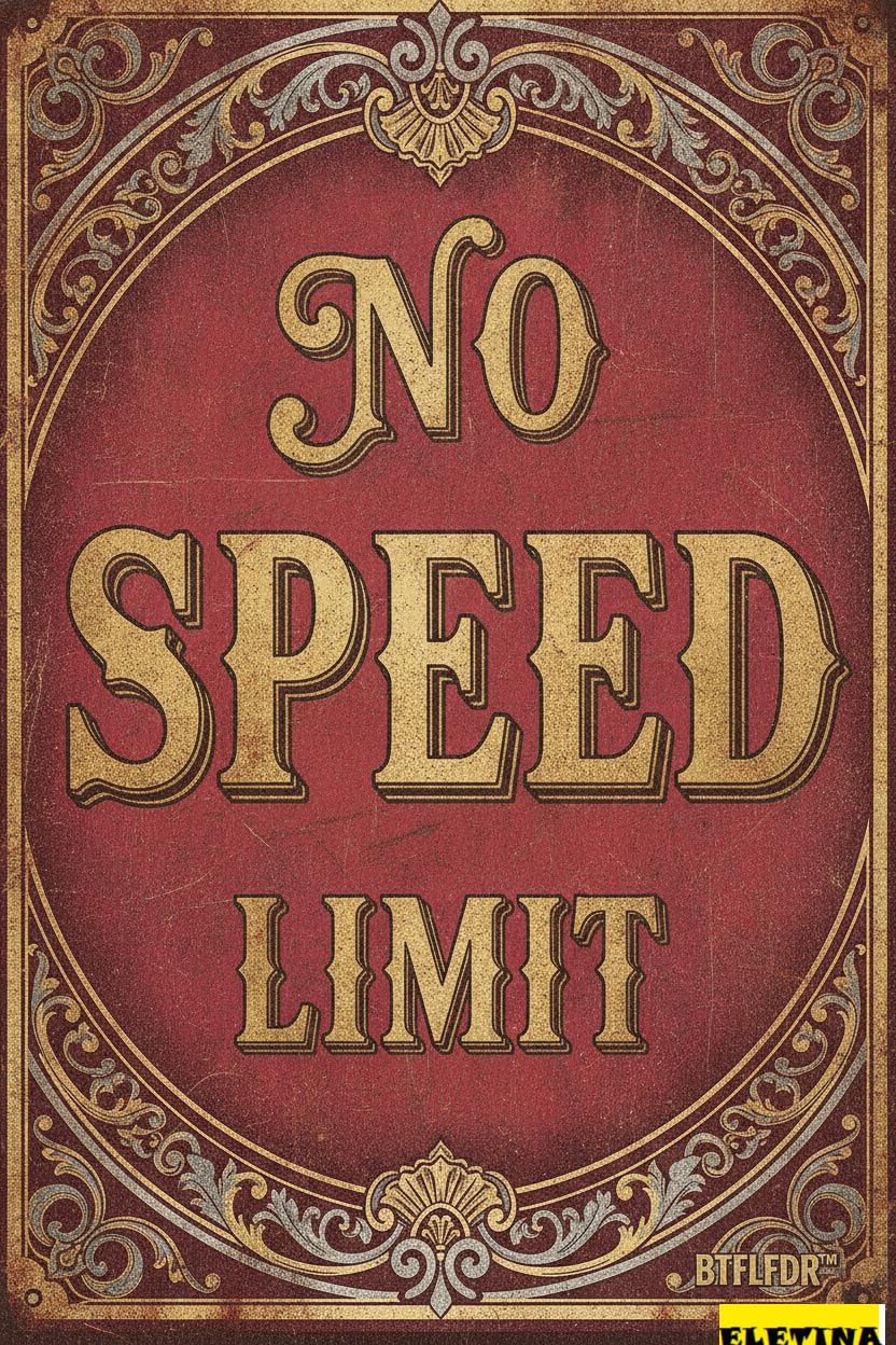 Personalized Sign for Man Cave Speed Limit Aluminum - White Black Funny Metal Street Warning Traffic Road S (no Speed Limit, 8"x12") Private Property Decorative