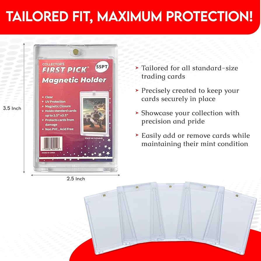 Amazon.com: Collector's First Pick 55PT (5 Pack) Premium One Touch