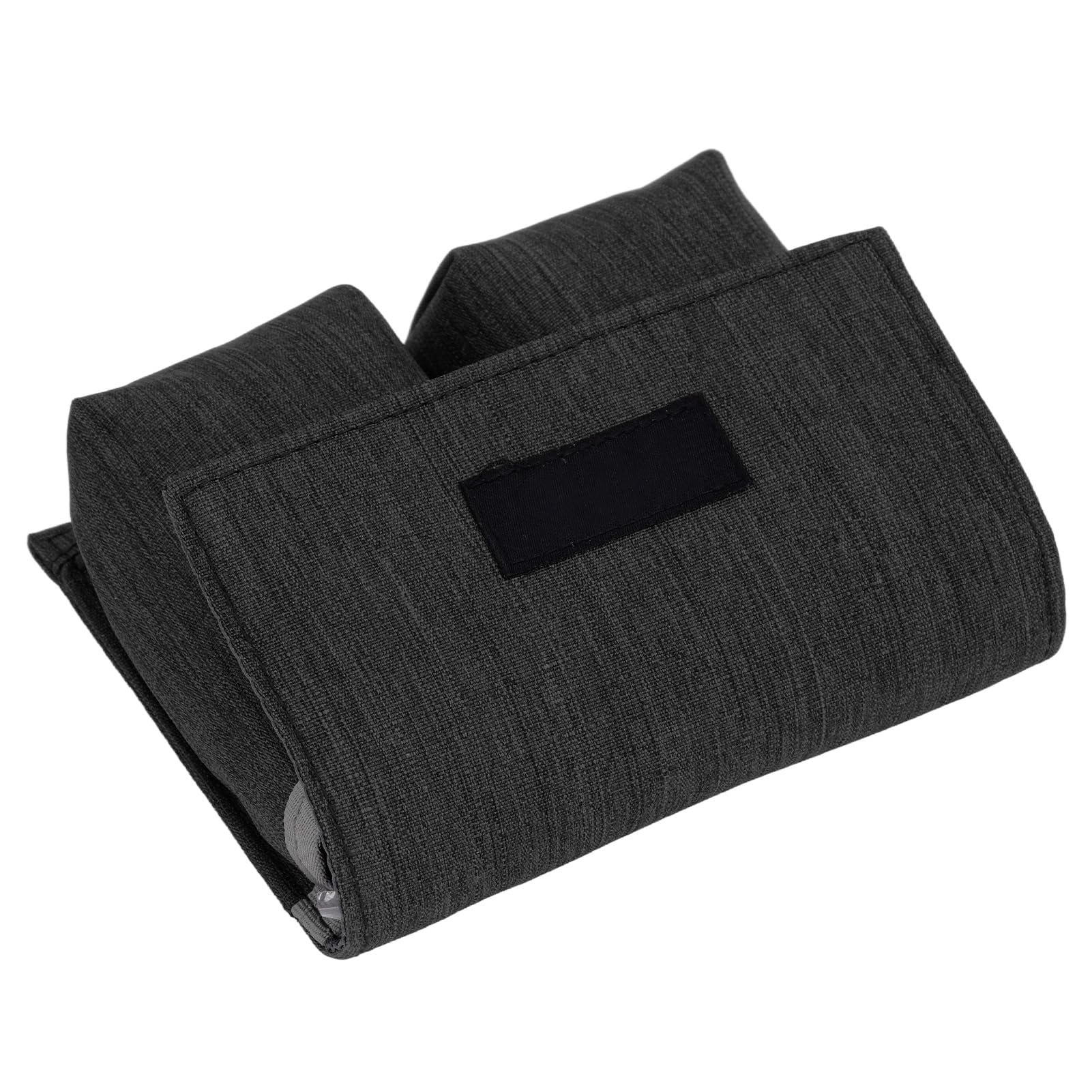 Bolsa para Batería de Dron, Nailon Resistente a los Arañazos, a Prueba de Polvo, Bolsa para Batería de Cámara, Resistente Al Agua, 2 Bolsillos para Exteriores (Black)