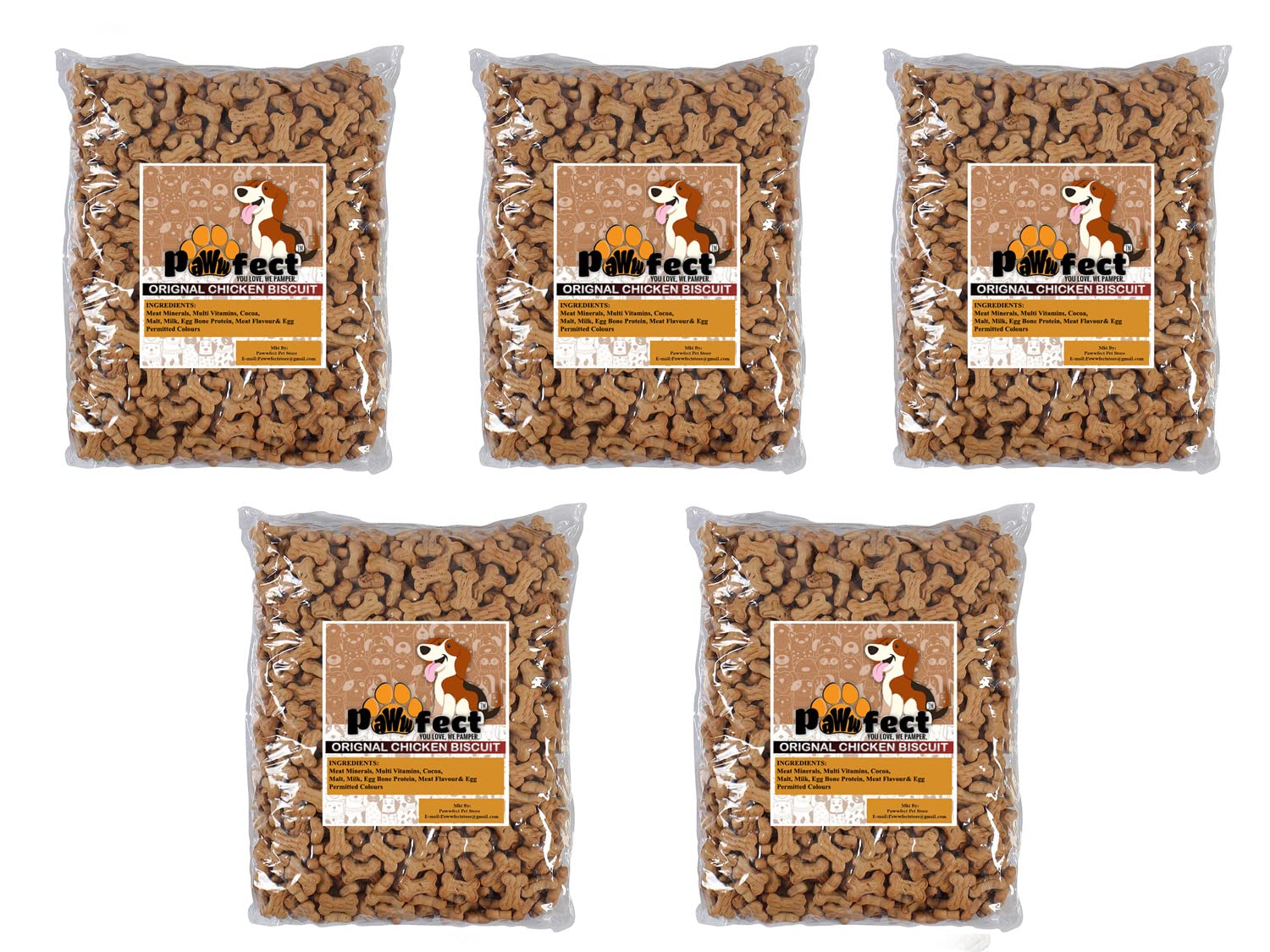 Pawwfect® Dog Puppy Chicken Biscuits 5KG (Super Saver) (B0B7S84GMM) Amazon Price History, Amazon Price Tracker
