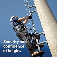 Vista 11 de 3M DBI-SALA Lad-Saf Cable Sistema de Seguridad Vertical 6119020, Acero Inoxidable, 20 FT
