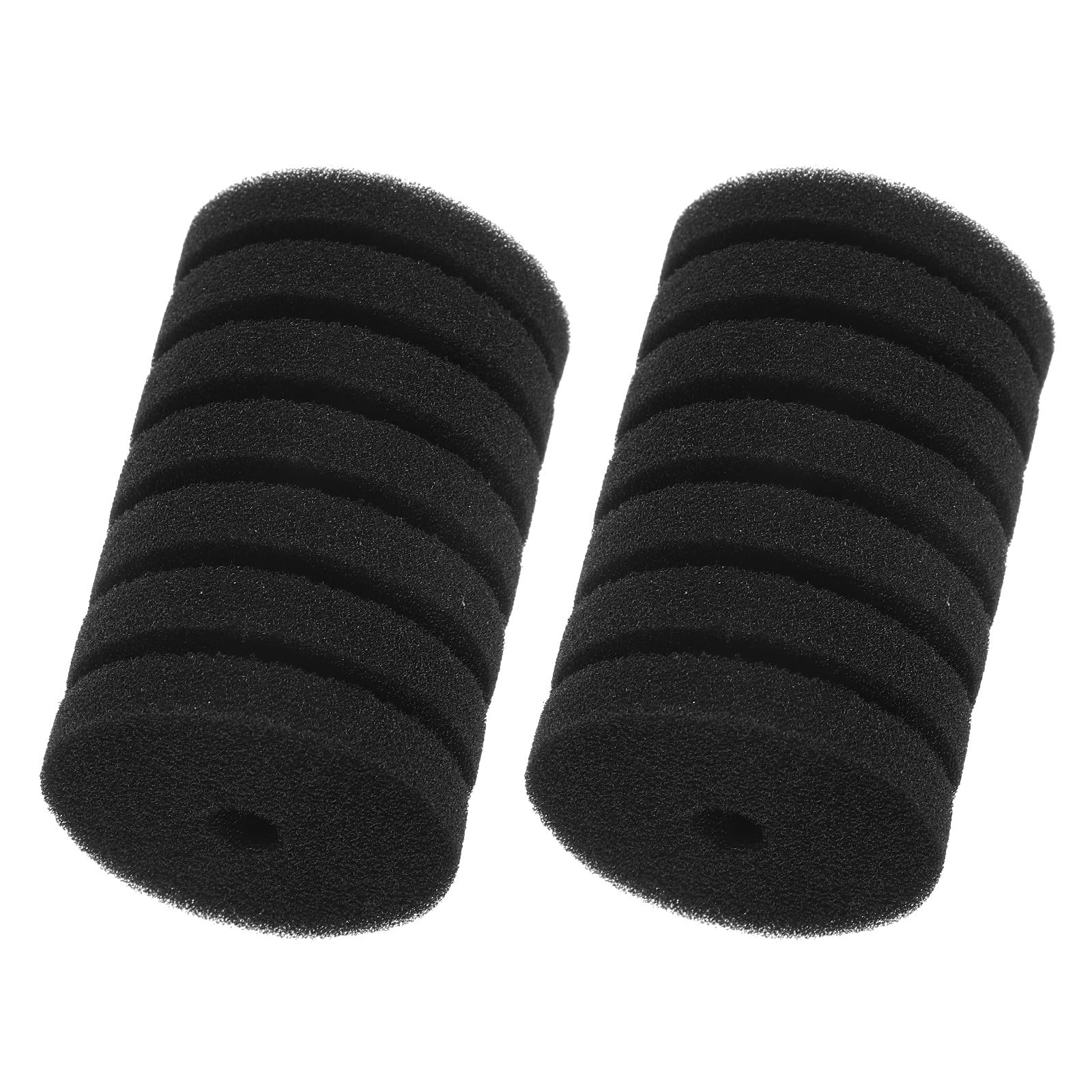 CHICAMPERA Aquarium Sponge Filter Replacement 2 Pack Pre-Filter Sponge for Fish Tank Traps Debris Reduces Clogging Easy to Install Freshwater and Saltwater Use 3.15 X 1.89 X 1.89 in