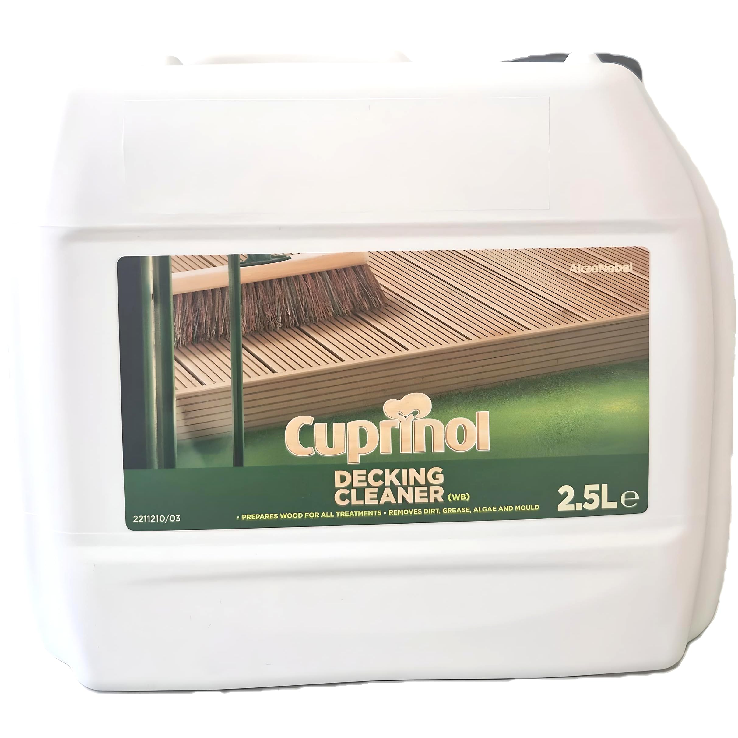 Amk Natural Amk® Cuprinol Decking Cleaner Kills Algae Ideal For Outdoor Wood Care Replenishing Cleaning Garden Furniture Deck Softwood Hardwood Remove Grease Dirt 2.5L