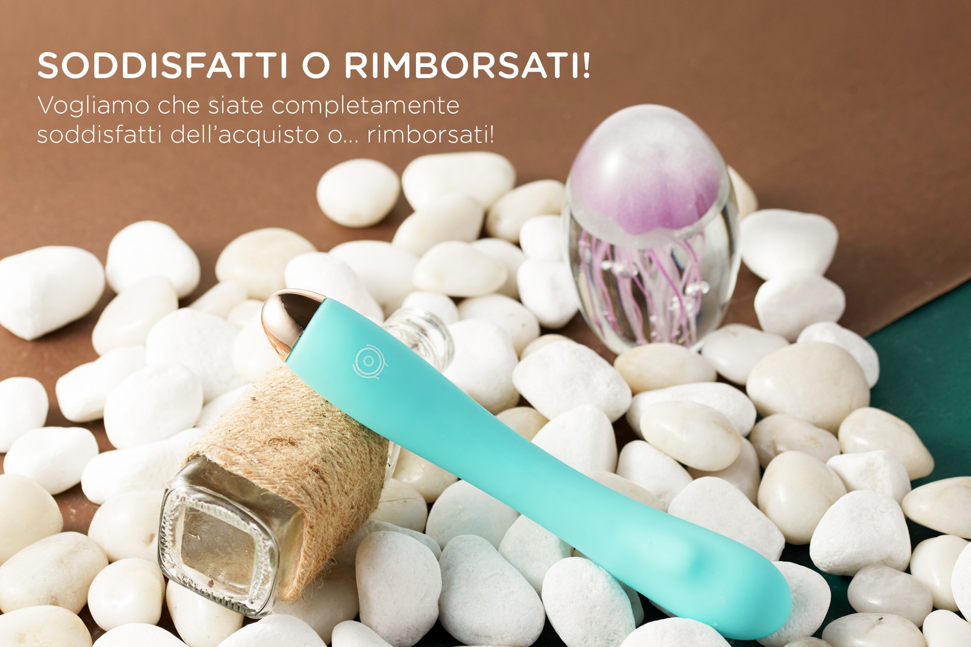 HEDO Q5 | Vibratore sessuale per donna | Silicone medico privo di PVC e ftalati | Stimolatore punto G | Vibratorepunto | RICARICABILE | Ideale anche per stimolazione anale
