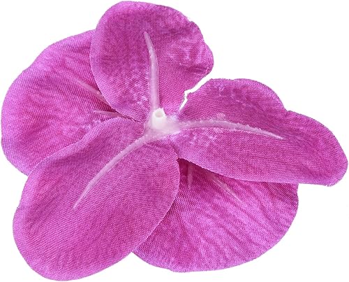 Miniatura 5 de PATIKIL Cabezas de orquídeas artificiales de 3.5 pulgadas, paquete de 20 cabezas de orquídea mariposa falsa de seda Phalaenopsis para decoración de