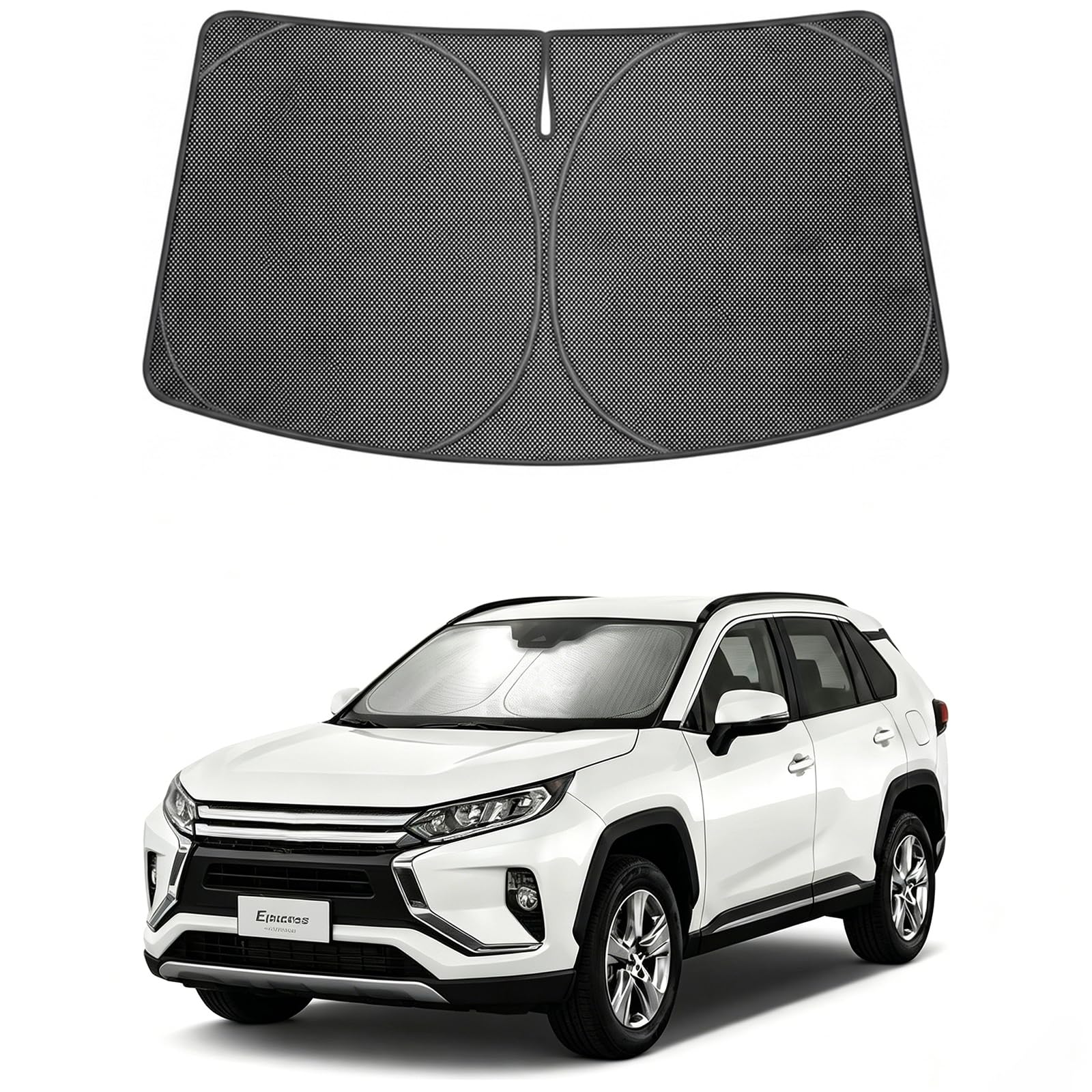 Proadsy Custom Fit 2018-2026 Mitsubishi Eclipse Cross Windshield Sun Shade