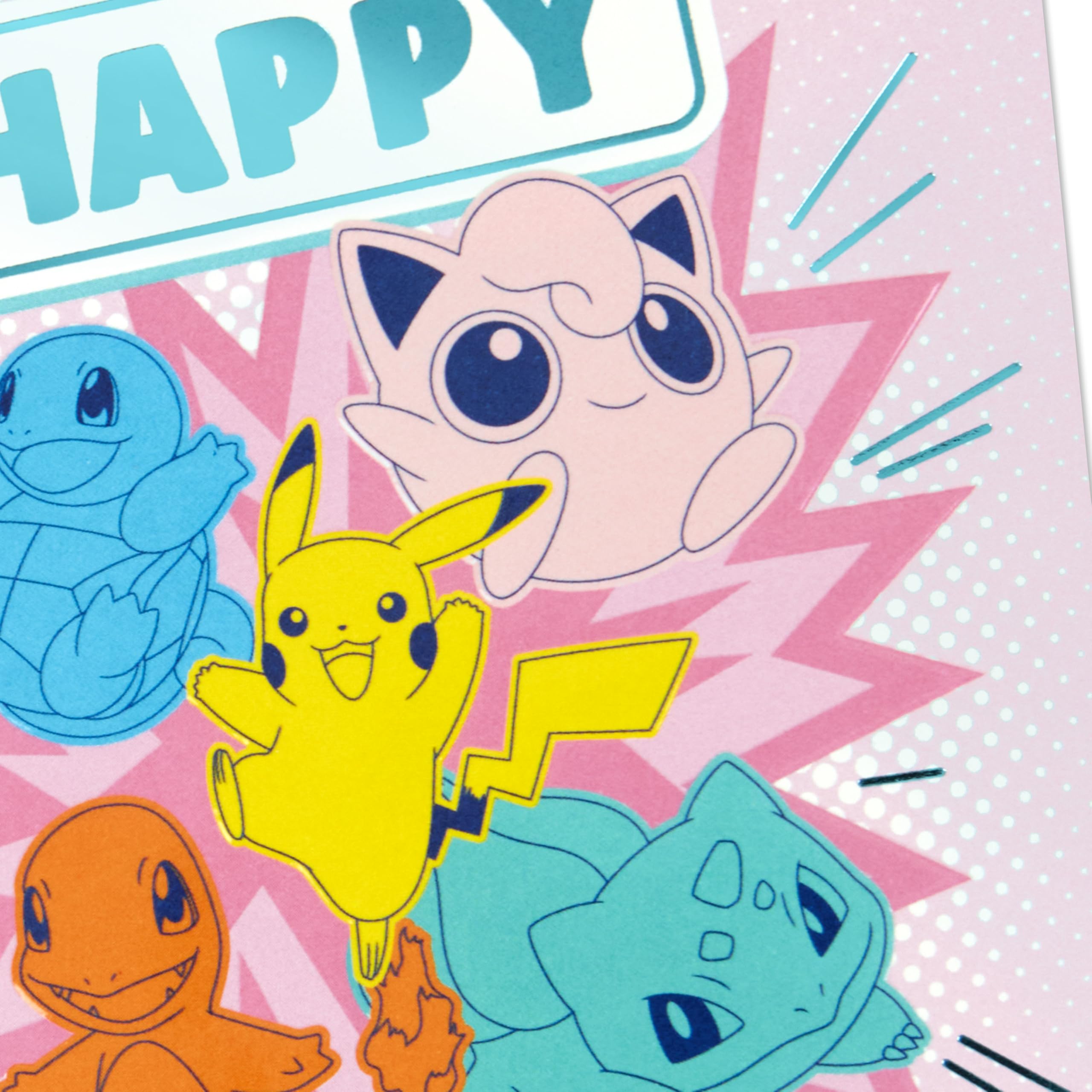 Amazon | Hallmark (ホールマーク) ポケモン バースデーカード 子供用