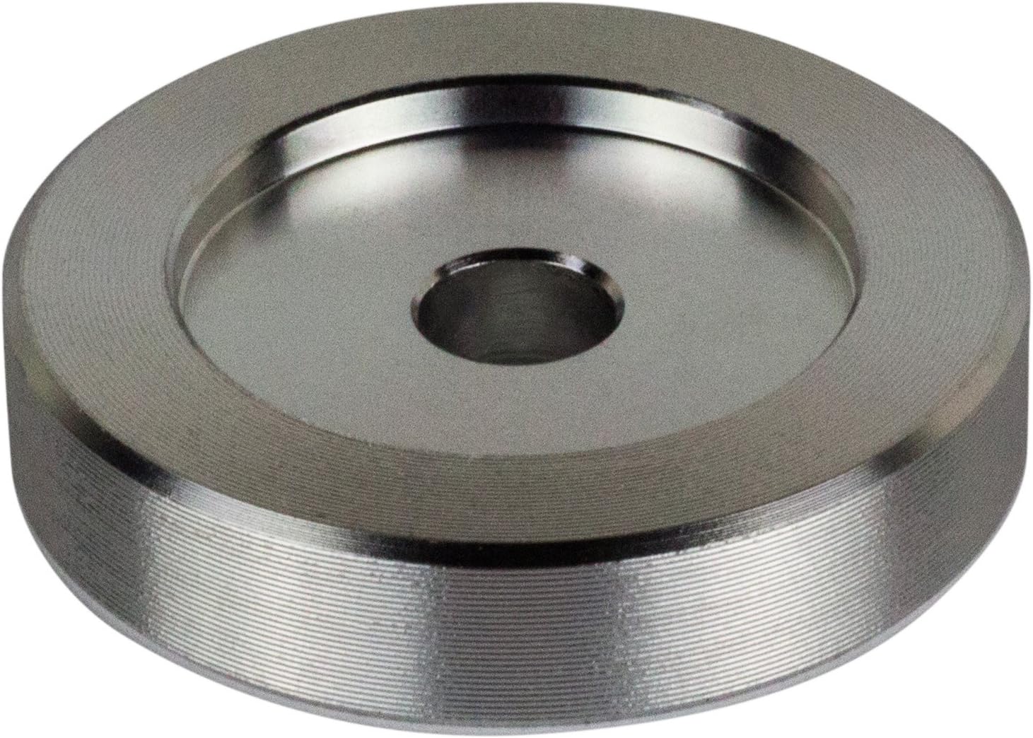 45 RPM Adapter - Aluminum - 7 inch Vinyl Record Dome 45 Adapter