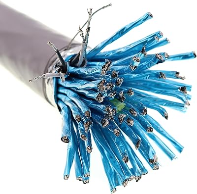 Multi-Conductor Snake Cable, 64-Pair, 22AWG, Induvidually Shielded Pairs, CM PVC, Sold Per-Foot