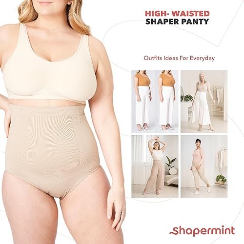 Miniatura 5 de Shapermint - Faja moldeadora con control de abdomen para mujer
