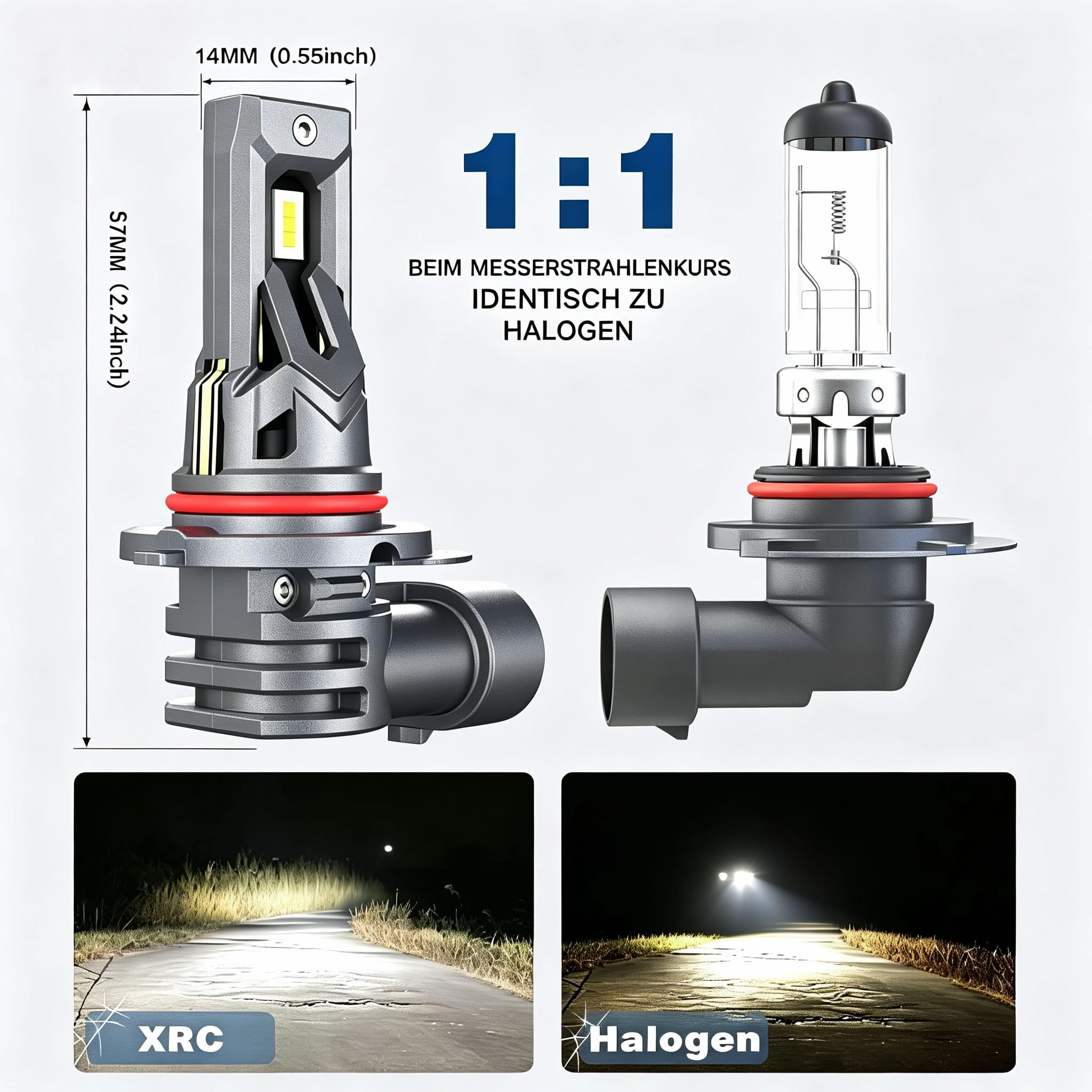 XRC 9012 Lamp Auto 80 W 16000 LM 6000K (2 STÜCK)