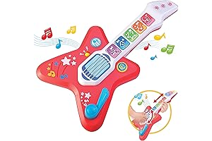 Mickey Mouse Clubhouse Guitar, Light Up Toddler Music Toy
